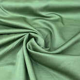Sage Green Plain Satin Linen Fabric