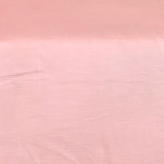 Light Peach Plain Satin Linen Fabric