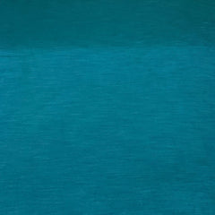 Bluish Green Plain Satin Linen Fabric