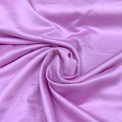 Purple Pink Plain Satin Linen Fabric