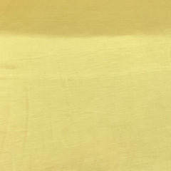 Mustard Yellow Plain Satin Linen Fabric