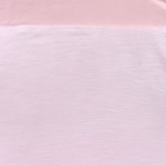 Baby Pink Plain Satin Linen Fabric