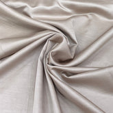 Pastle Beige Plain Satin Linen Fabric
