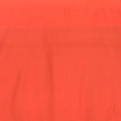 Orange Plain Pure Silk Fabric