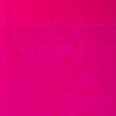 Two Tone Rani Pink Plain Pure Silk Fabric