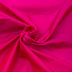 Two Tone Fuchsia Pink Plain Pure Silk Fabric