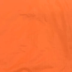 Deep Orange Plain Pure Silk Fabric
