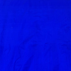 Dark Royal Blue Plain Pure Silk Fabric