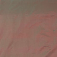 Two Tone Green Maroon Plain Pure Silk Fabric
