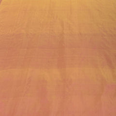 Two Tone Rose Gold Plain Pure Silk Fabric