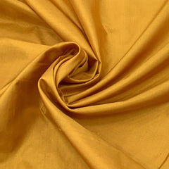 Burnt Brown Plain Pure Silk Fabric