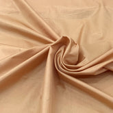 Sepia Gold Plain Pure Silk Fabric