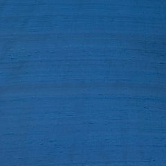 Midnight Blue Plain Raw Silk Fabric