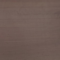 Chocolate Brown Plain Raw Silk Fabric