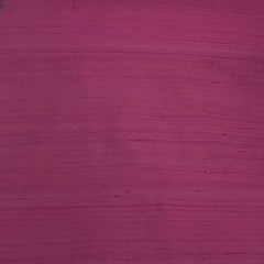 Wine Plain Raw Silk Fabric