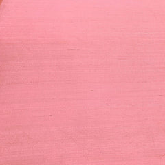 Light Peach Plain Raw Silk Fabric