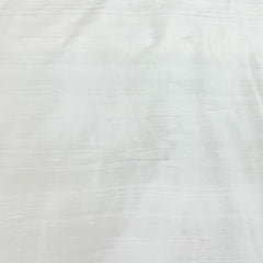 Cream Plain Raw Silk Fabric