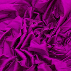 Purple Plain Raw Silk Fabric