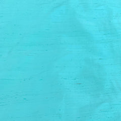 Sea Green Plain Raw Silk Fabric