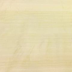 Light Yellow Plain Raw Silk Fabric