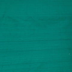 Bottle Green Plain Raw Silk Fabric