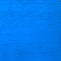 Lapis Blue Plain Raw Silk Fabric