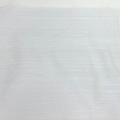 White Plain Raw Silk Fabric