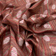 Multi Color Silk Brocade
