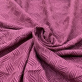 Old Mauve Slub Silk Thread Embroidery