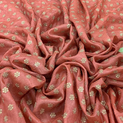 Tusser Silk Embroidery Fabric