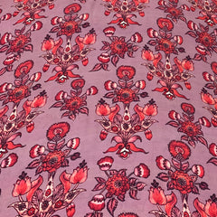 Modal Satin Printed Fabric