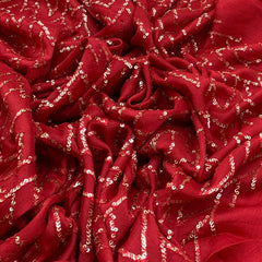 Chinon Chiffon Embroidery Fabric