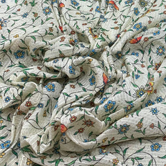 Chinon Chiffon Embroidery Fabric