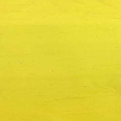 Bright Yellow Plain Raw Silk Fabric