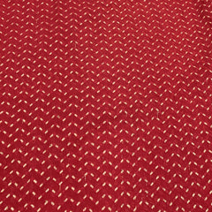 Red Chanderi Brocade