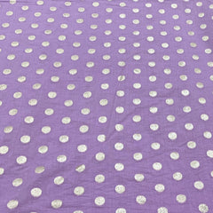 Lavender Chanderi Brocade