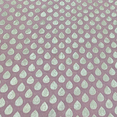 Light Pink Chanderi Brocade