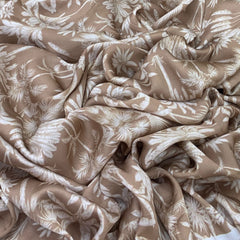 Modal Satin Printed Fabric