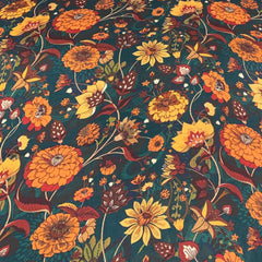 Modal Satin Printed Fabric