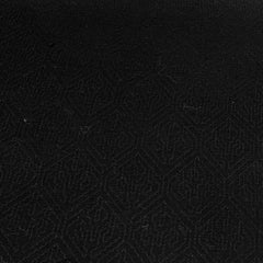 Black Chanderi Self Thread Embroidery