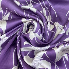Modal Satin Printed Fabric