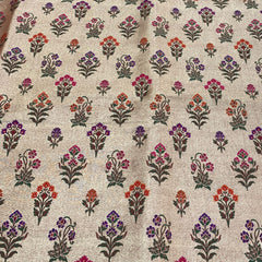 Multicolor Paithani Brocade