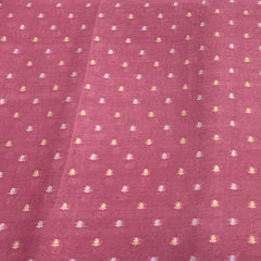 Pink Dupion Silk Brocade