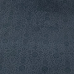 Black Self Jal Silk Brocade