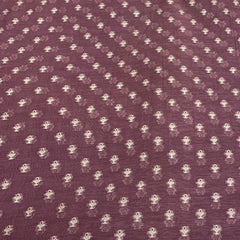 Mauve Pink Chanderi Brocade