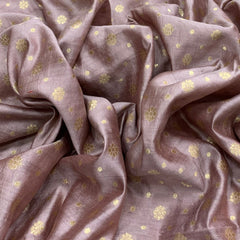 Lavender Flower Butti Silk Brocade