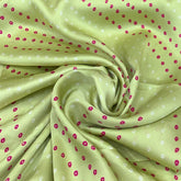 Green Bandhini Print