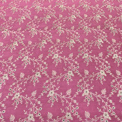 Candy Pink Meenakari Jal Silk Brocade