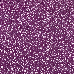Gauge Linen Purple Dotted Print