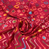 Muslin Pink Floral Print